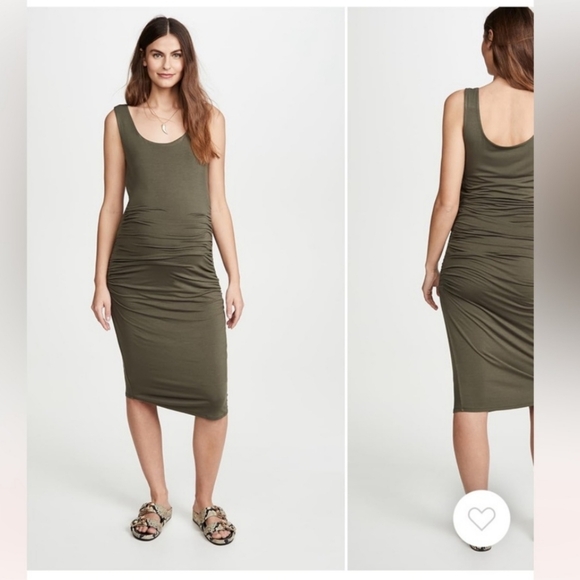 Dark green maternity dress Small - Picture 1 of 4